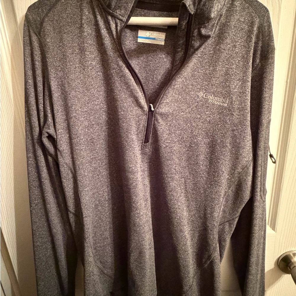 Columbia Charcoal Heather Quarter-Zip